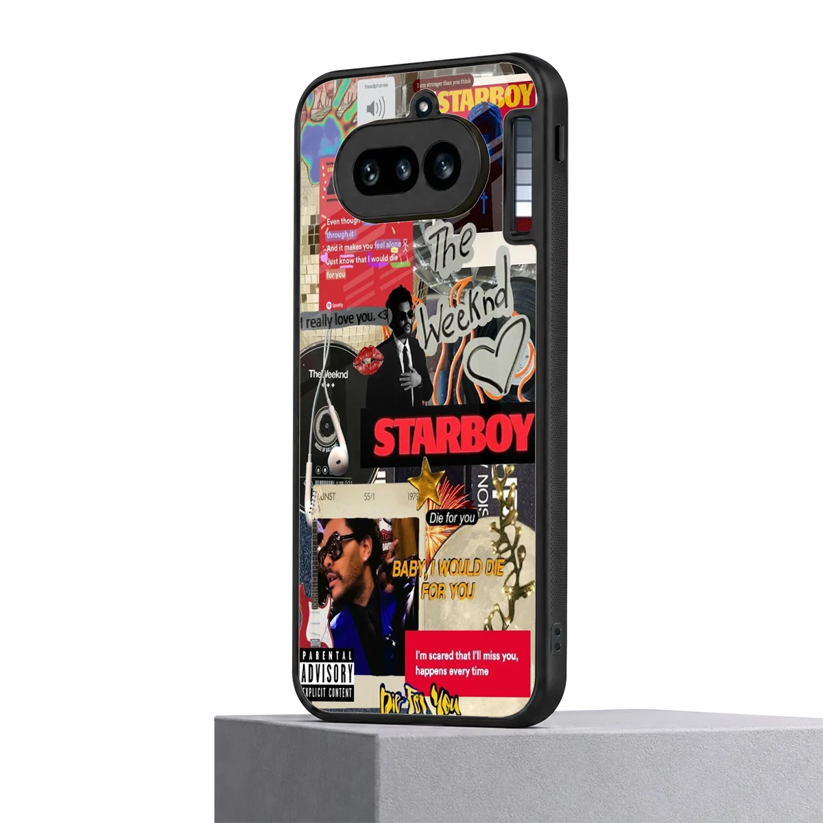 Stellar Starboy nothing phone 4a mobile cover | shockproof glass phone case