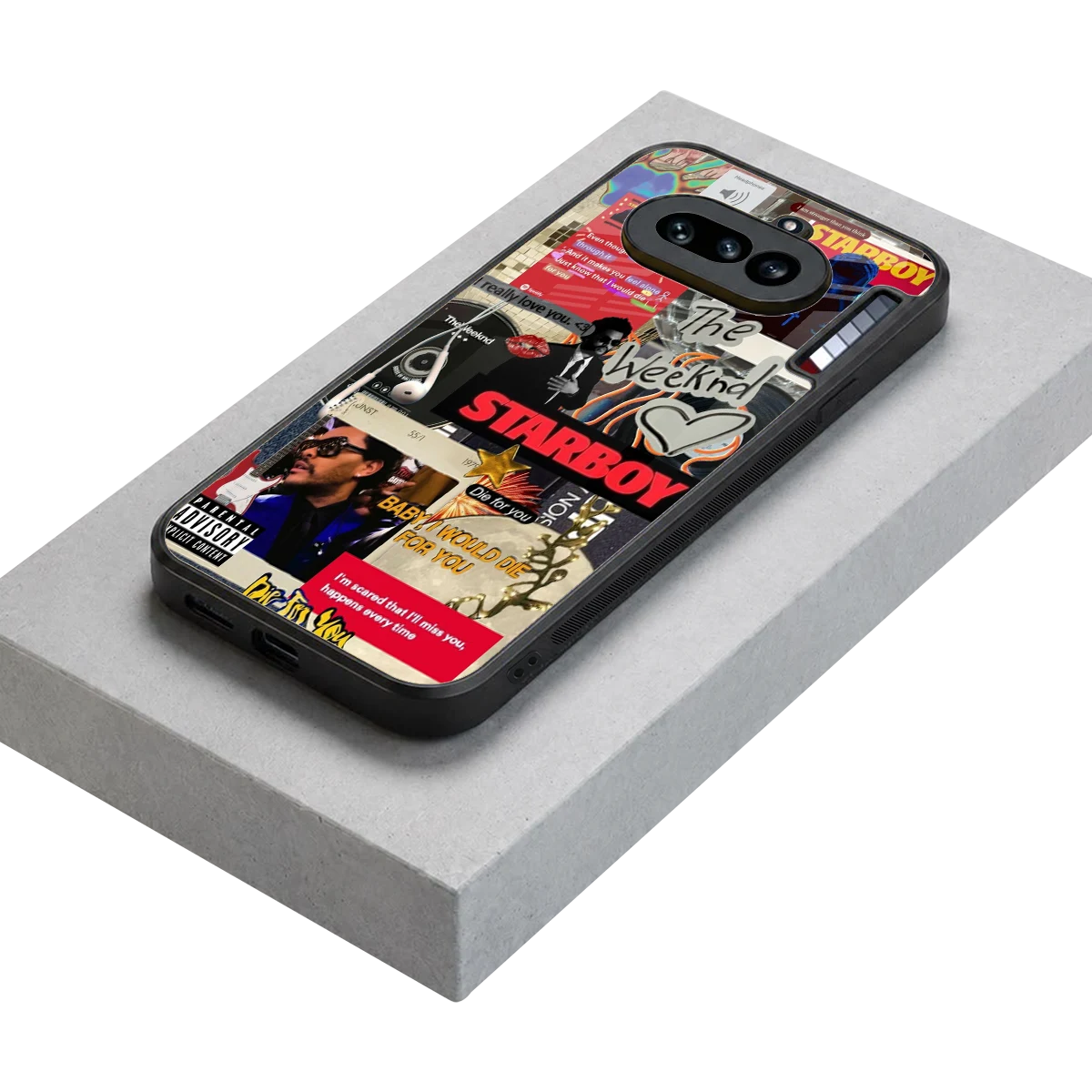 Stellar Starboy stylish phone case for nothing phone 4a | glossy glass and slim fit