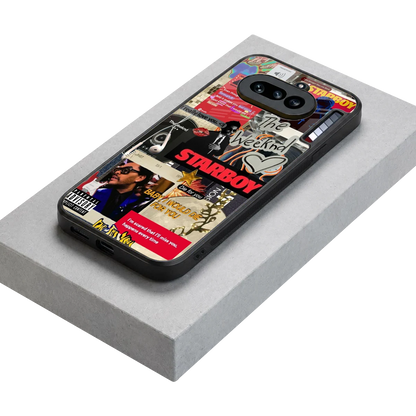 Stellar Starboy stylish phone case for nothing phone 4a | glossy glass and slim fit