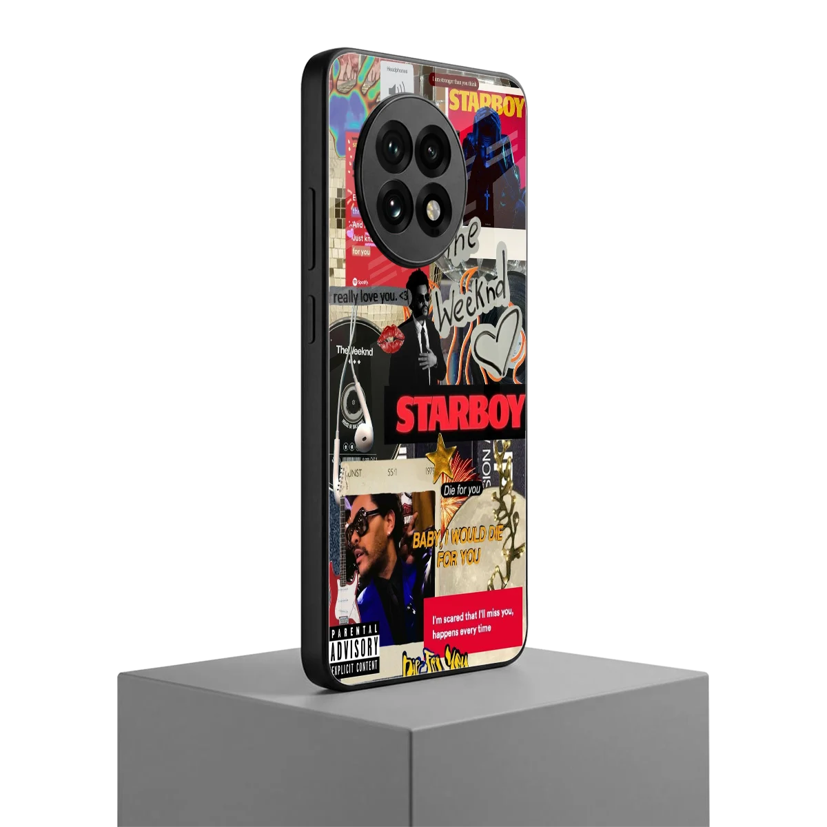 Stellar Starboy oneplus 13r mobile cover | shockproof glass phone case