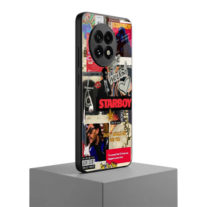 Stellar Starboy oneplus 13r mobile cover | shockproof glass phone case