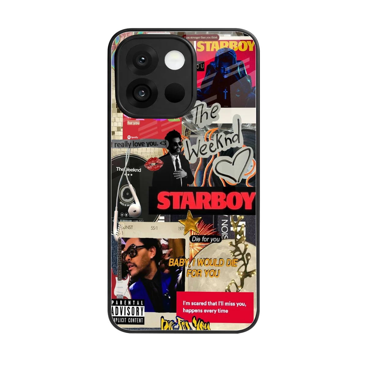 Stellar Starboy back phone cover | glass case for oneplus 13s