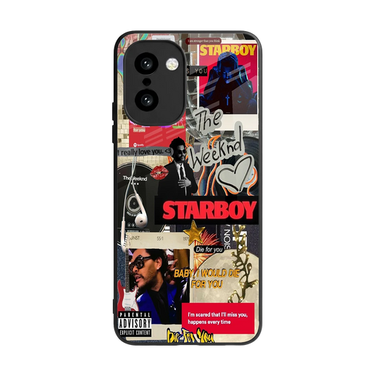 Stellar Starboy back phone cover | glass case for oneplus 15r