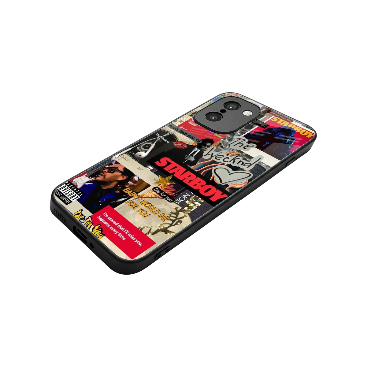 Stellar Starboy stylish phone case for oneplus 15r | glossy glass and slim fit