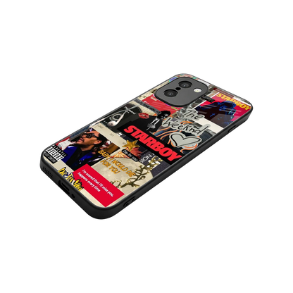 Stellar Starboy stylish phone case for oneplus 15r | glossy glass and slim fit