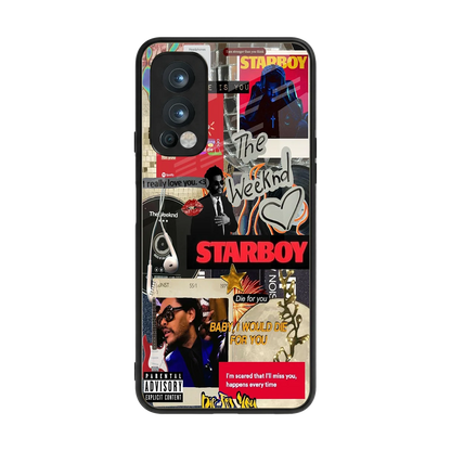 Stellar Starboy back phone cover | glass case for oneplus nord 2