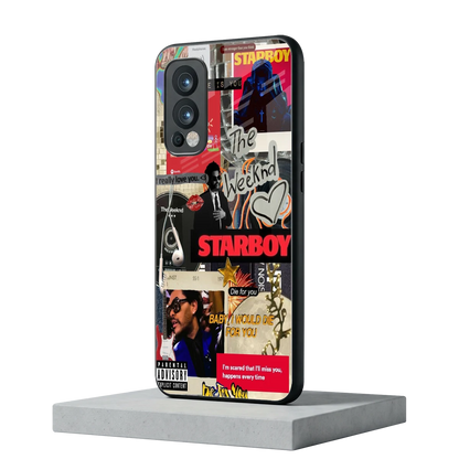 Stellar Starboy oneplus nord 2 mobile cover | shockproof glass phone case