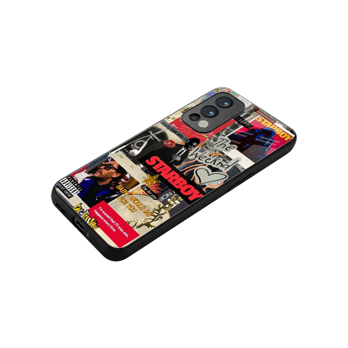 Stellar Starboy stylish phone case for oneplus nord 2 | glossy glass and slim fit