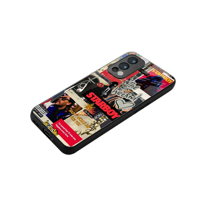 Stellar Starboy stylish phone case for oneplus nord 2 | glossy glass and slim fit