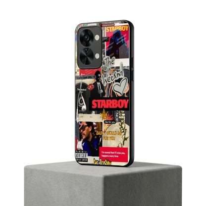 Stellar Starboy oneplus nord 2t mobile cover | shockproof glass phone case