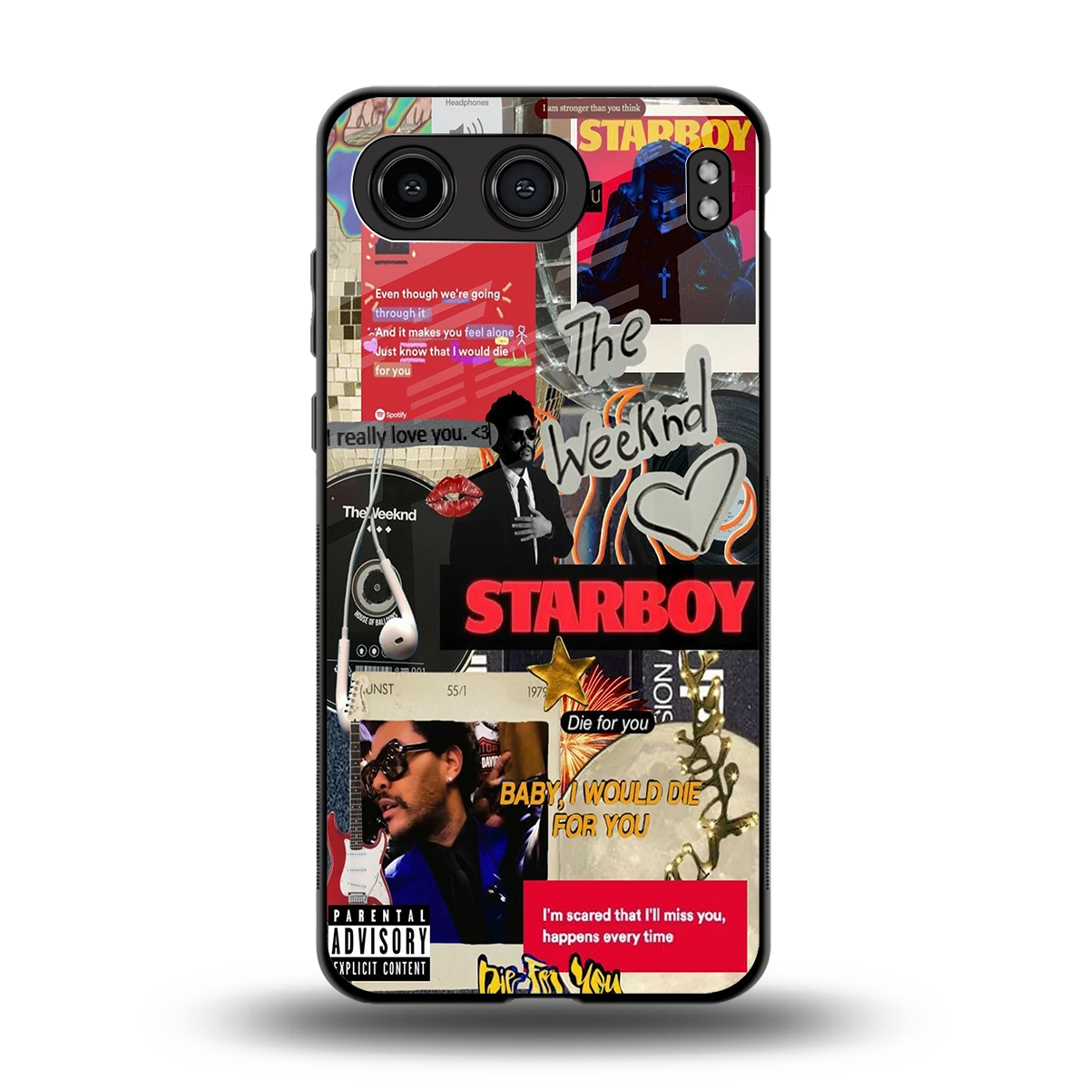 Stellar Starboy back phone cover | glass case for oneplus nord 4