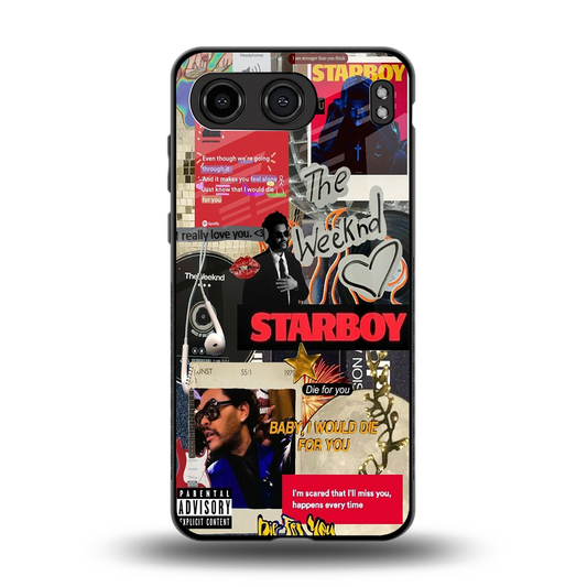 Stellar Starboy back phone cover | glass case for oneplus nord 4