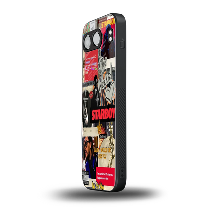 Stellar Starboy oneplus nord 4 mobile cover | shockproof glass phone case