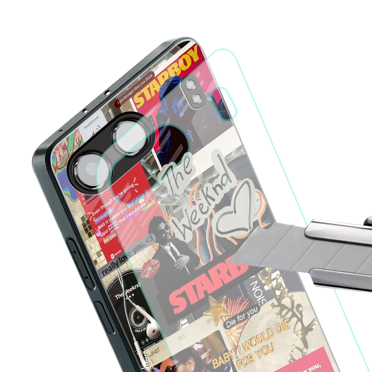 Stellar Starboy stylish phone case for oneplus nord 4 | glossy glass and slim fit