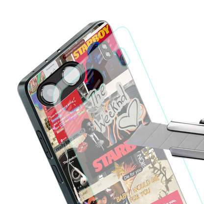 Stellar Starboy stylish phone case for oneplus nord 4 | glossy glass and slim fit
