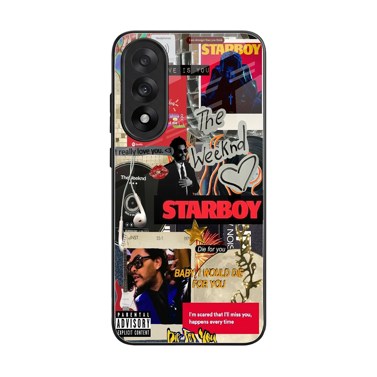 Stellar Starboy back phone cover | glass case for oneplus nord 5