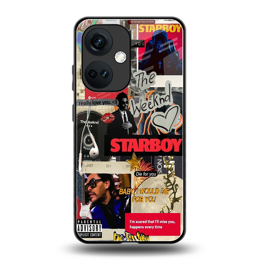 Stellar Starboy back phone cover | glass case for oneplus nord ce 3