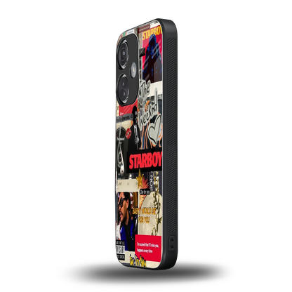 Stellar Starboy oneplus nord ce 3 mobile cover | shockproof glass phone case