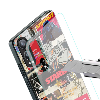 Stellar Starboy stylish phone case for oneplus nord ce 4 lite | glossy glass and slim fit