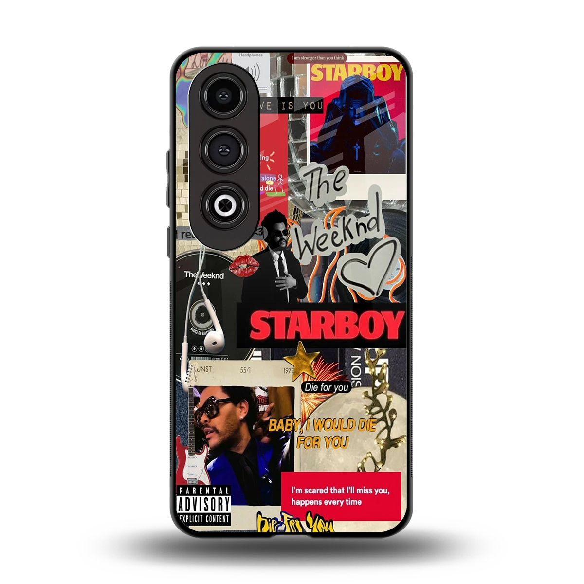 Stellar Starboy back phone cover | glass case for oneplus nord ce 4