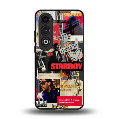 Stellar Starboy back phone cover | glass case for oneplus nord ce 4