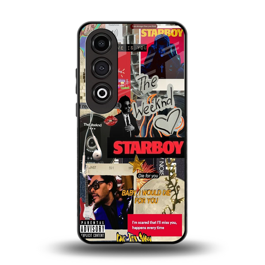 Stellar Starboy back phone cover | glass case for oneplus nord ce 4
