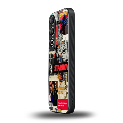 Stellar Starboy oneplus nord ce 4 mobile cover | shockproof glass phone case