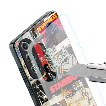Stellar Starboy stylish phone case for oneplus nord ce 4 | glossy glass and slim fit