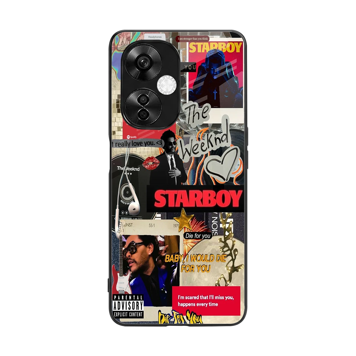 Stellar Starboy back phone cover | glass case for oneplus nord ce 3 lite