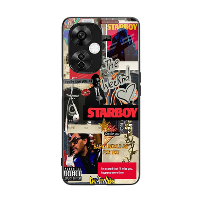 Stellar Starboy back phone cover | glass case for oneplus nord ce 3 lite