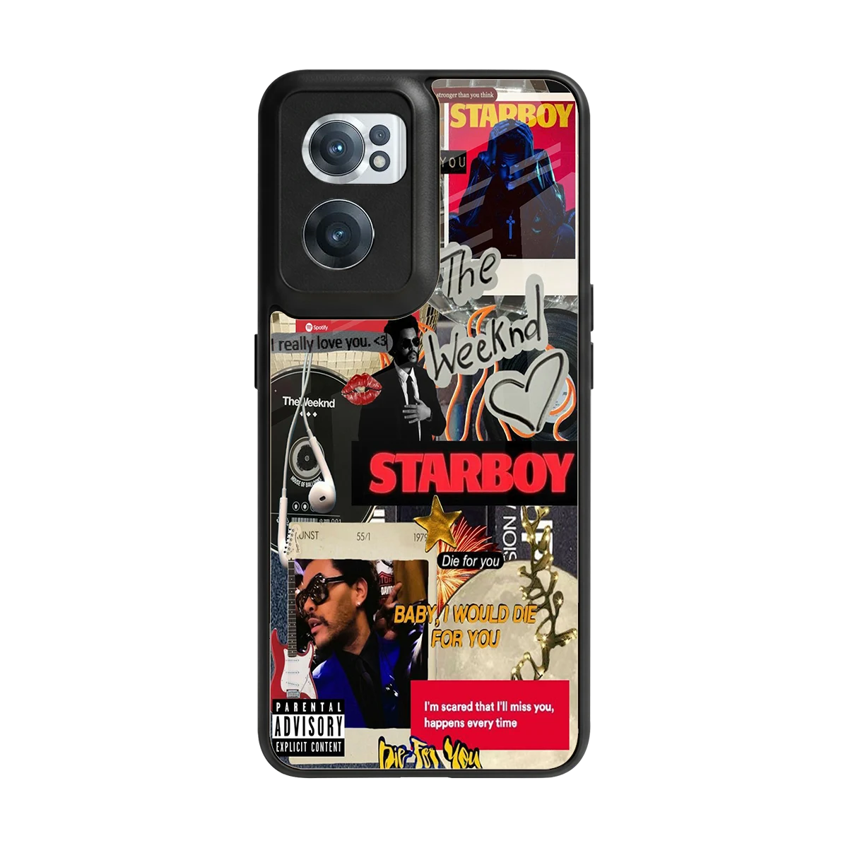 Stellar Starboy back phone cover | glass case for oneplus nord ce 2
