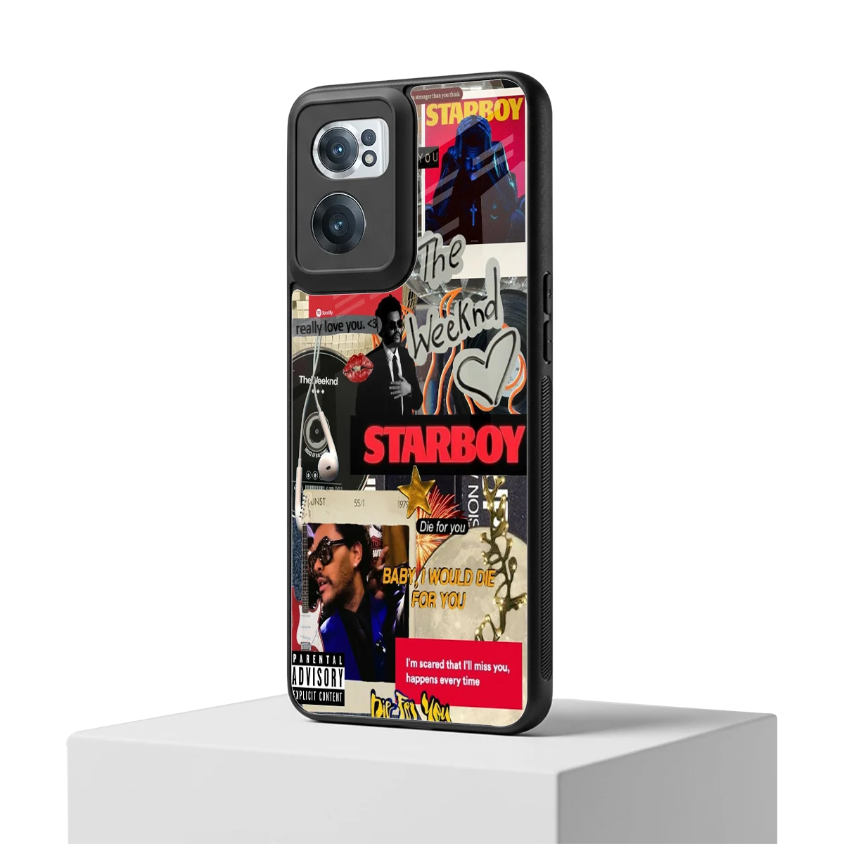 Stellar Starboy oneplus nord ce 2 mobile cover | shockproof glass phone case