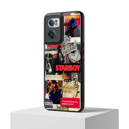 Stellar Starboy oneplus nord ce 2 mobile cover | shockproof glass phone case
