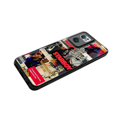 Stellar Starboy stylish phone case for oneplus nord ce 2 | glossy glass and slim fit