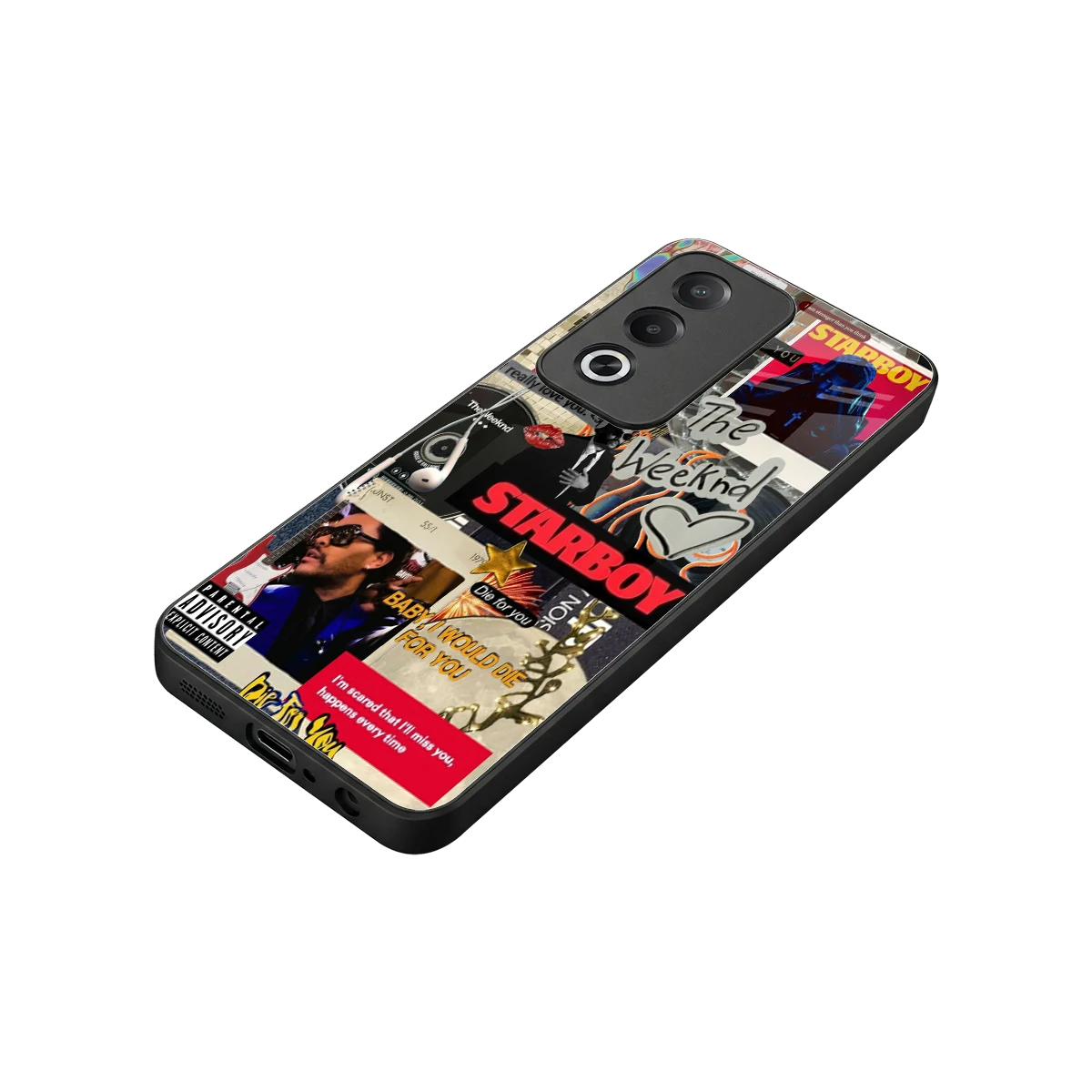 Stellar Starboy stylish phone case for oppo a3 pro | glossy glass and slim fit