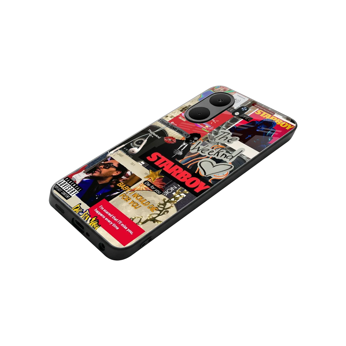 Stellar Starboy stylish phone case for oppo a5x 5g | glossy glass and slim fit