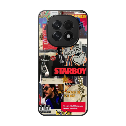Stellar Starboy back phone cover | glass case for oppo f29 5g
