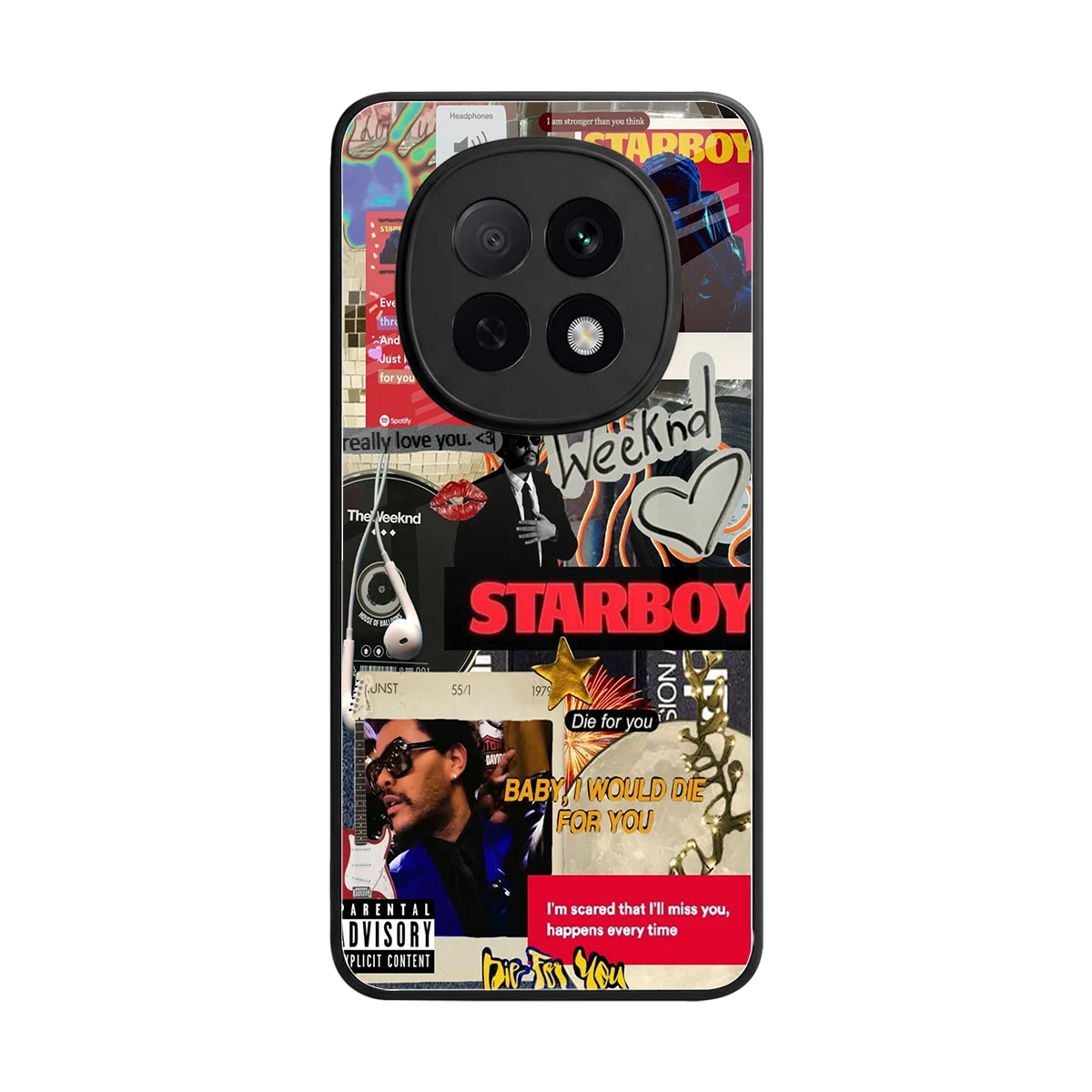 Stellar Starboy back phone cover | glass case for oppo f29 pro 5g