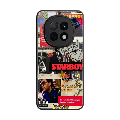 Stellar Starboy back phone cover | glass case for oppo f29 pro 5g