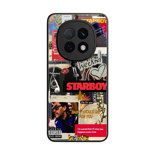 Stellar Starboy back phone cover | glass case for oppo f29 pro 5g