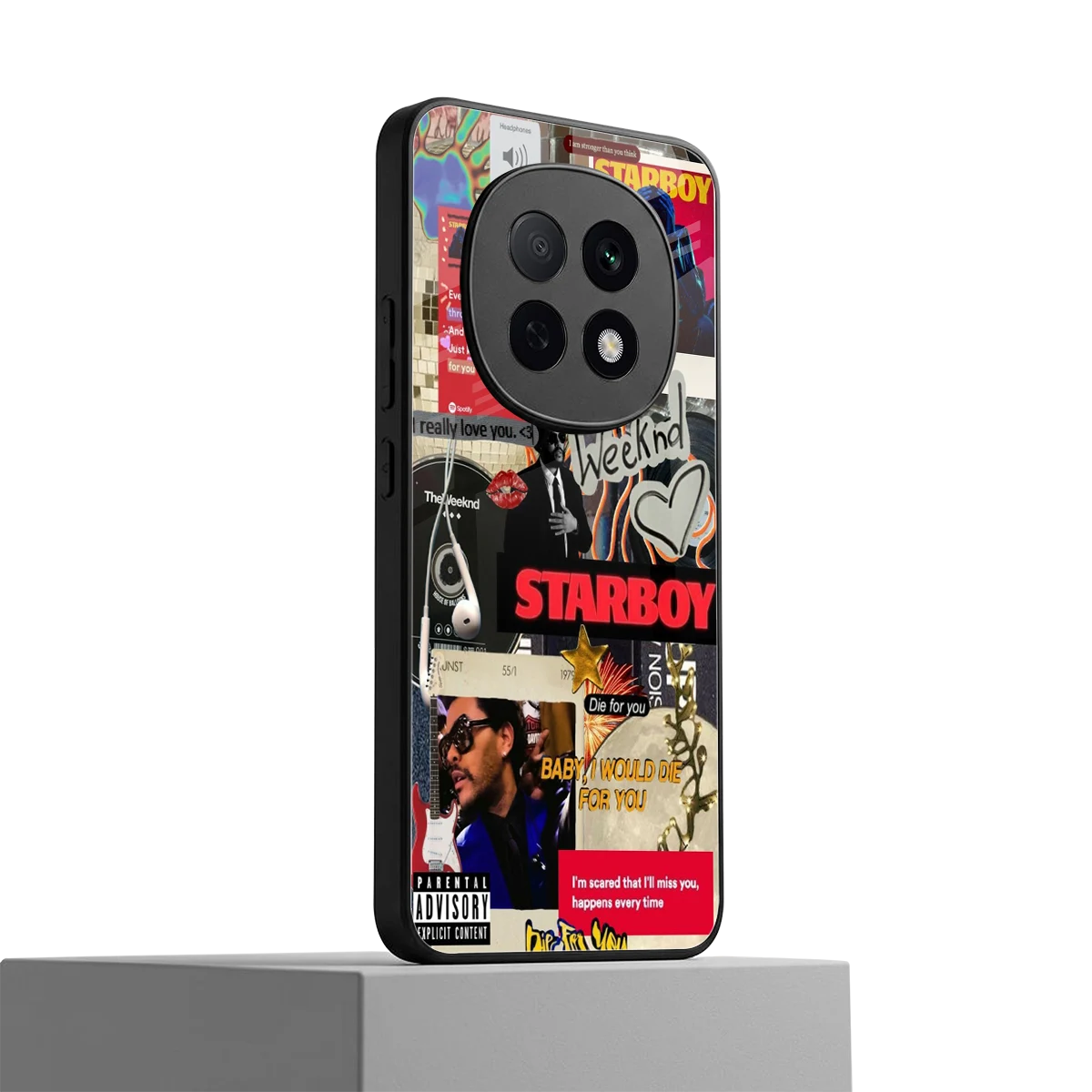 Stellar Starboy oppo f29 pro 5g mobile cover | shockproof glass phone case