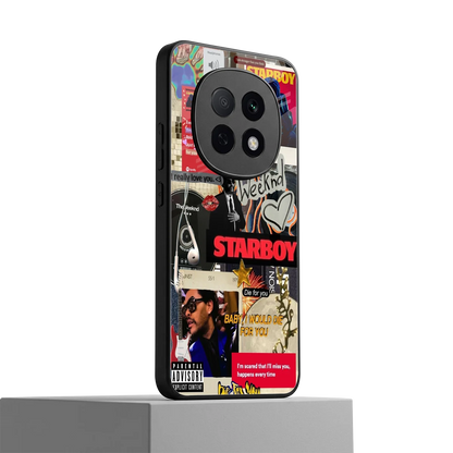 Stellar Starboy oppo f29 pro 5g mobile cover | shockproof glass phone case