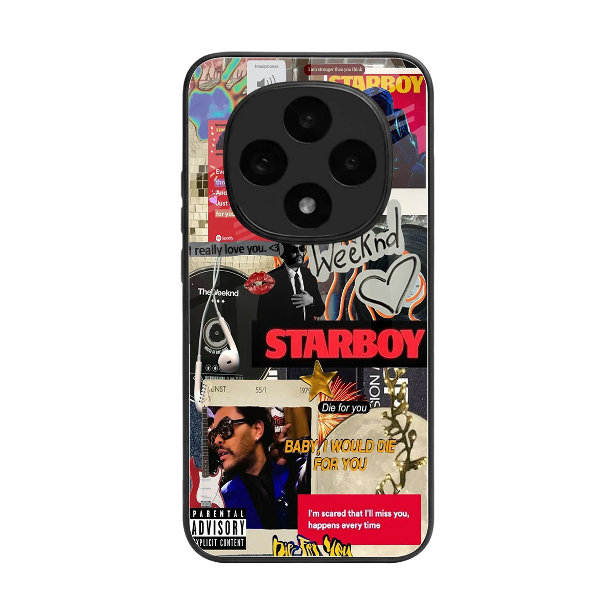 Stellar Starboy back phone cover | glass case for oppo f31 pro 5g