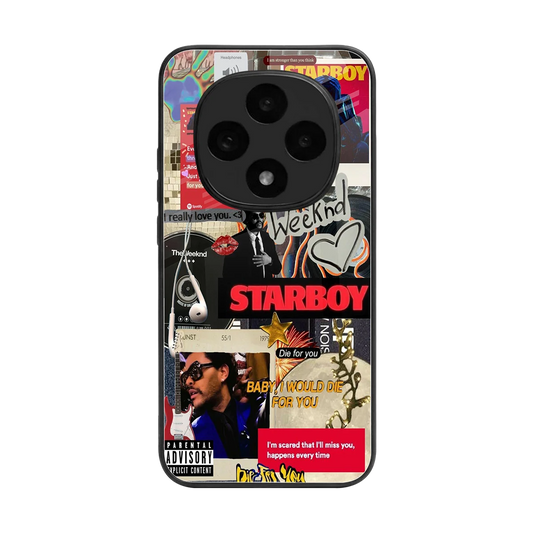 Stellar Starboy back phone cover | glass case for oppo f31 pro 5g