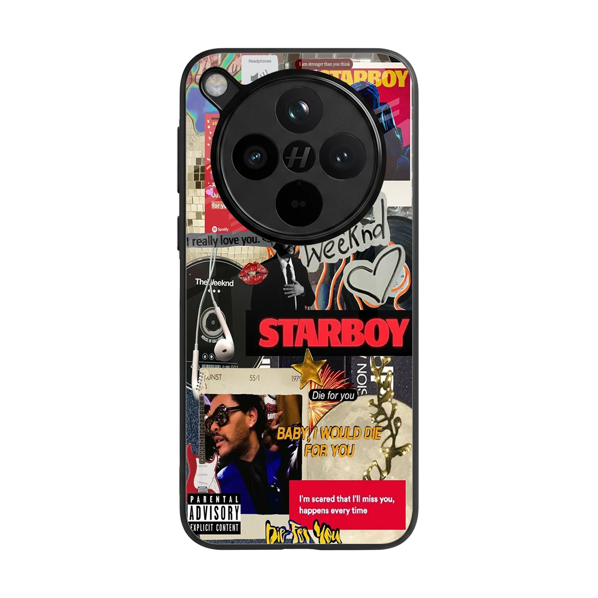 Stellar Starboy back phone cover | glass case for oppo find x8