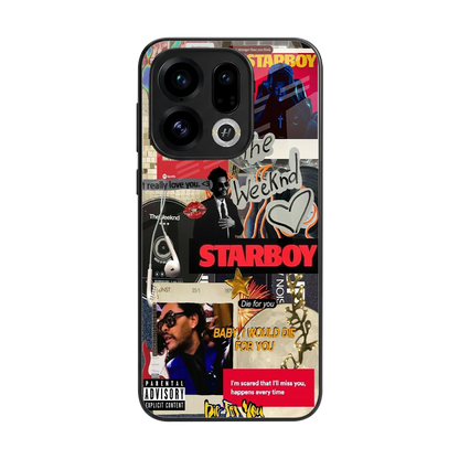 Stellar Starboy back phone cover | glass case for oppo find x9
