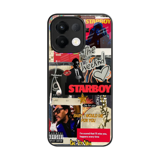 Stellar Starboy back phone cover | glass case for oppo k13 5g