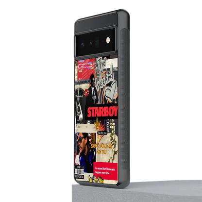 Stellar Starboy stylish phone case for google pixel 6 pro | glossy glass and slim fit