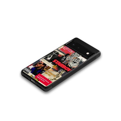 Stellar Starboy google pixel 6a mobile cover | shockproof glass phone case