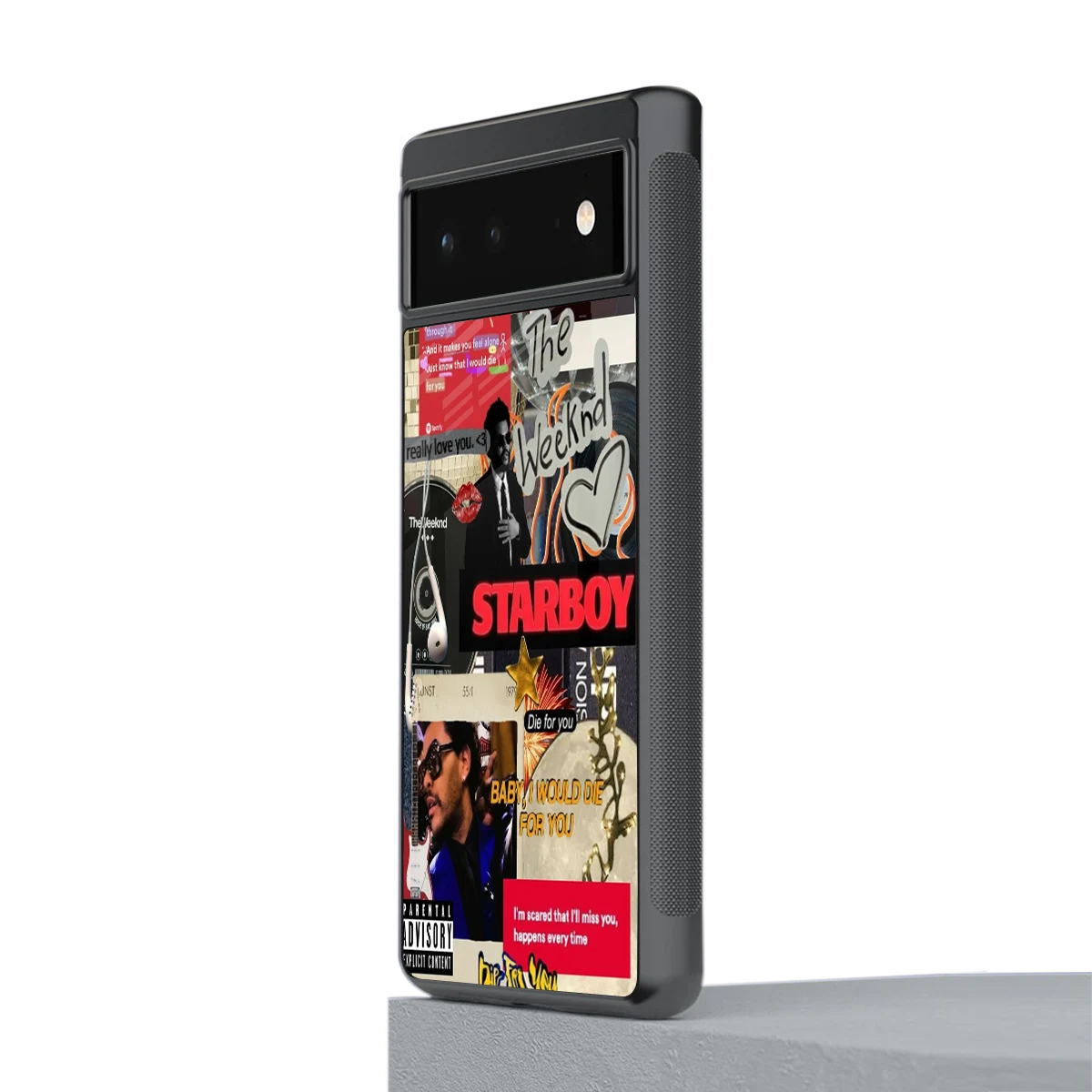 Stellar Starboy stylish phone case for google pixel 6a | glossy glass and slim fit